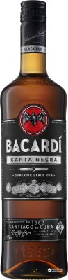 Ром Bacardi Carta Negra 4 роки витримки 0.7 л 40%
