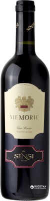 Вино Sensi Memorie Rosso червоне сухе 0.75 л 12.5%