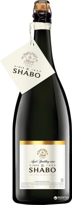 Вино ігристе Shabo екстра брют біле 3 л 13.0%