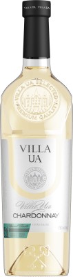 Вино Villa UA Chardonnay біле сухе 0.75 л 9.5-13%