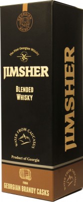 Віскі Jimsher Бренді 0.7 л 40% в подарунковій упаковці