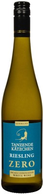 Вино Dr. Zenzen Tanzende Katzchen Riesling біле напівсолодке 0.75 л безалкогольне