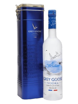 Горілка Grey Goose 0,7л 40% У металевій коробці