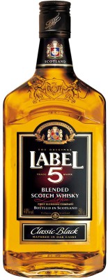 Віскі Label 5 Classic Black 0.5 л 40%