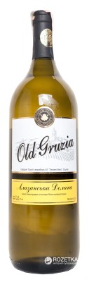 Вино Old Gruzia Алазанська Долина біле напівсолодке 1.5 л 11.5%