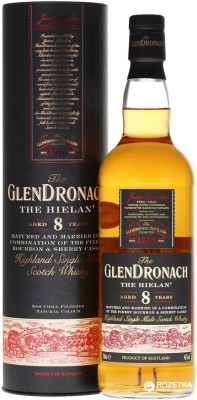 Віскі GlenDronach Hielan 8 YO 0.7 л 46%