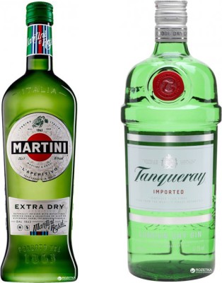 Набір 50/50 Martini 1 л + Tanqueray 1 л
