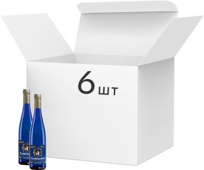 Упаковка вина Weinkellerei Hechtsheim Liebfraumilch біле напівсолодке 8.5% 0.75 л х 6 шт.