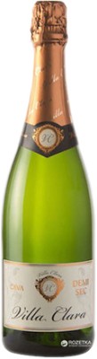 Вино ігристе Villa Clara Cava Semi Seco біле напівсухе 0.75 л 11.5%