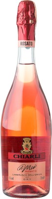 Вино ігристе Chiarli Lambrusco dell 'Emilia Rosato Dry рожеве сухе 0.75 л 10%