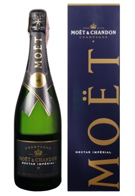 Шампанське Moet & Chandon Nectar Imperial Напівсухе 0.75 л