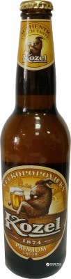 Упаковка пива Velkopopovicky Kozel Premium світле фільтроване 4.6% 0.5 x 20 пляшок