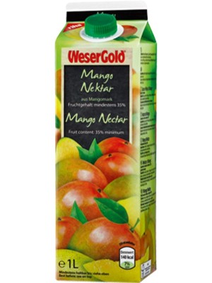 Нектар манговий, Wesergold, 1л