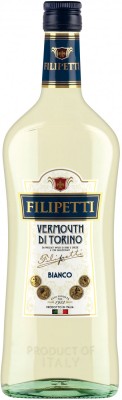 Вермут Valsa Nuovo Perlino Vermouth Bianco Filipetti 1 л білий солодкий 14.8%
