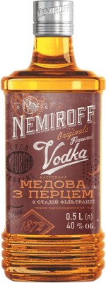 Настоянка Nemiroff Українська медова з перцем 0.5 л 40%