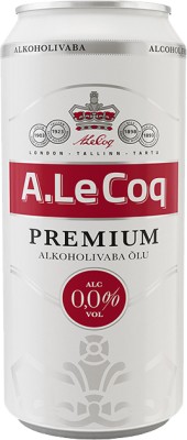 Безалкогольне пиво A.Le Coq Premium світле фільтроване 0% 0.5 л