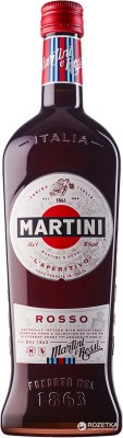 Вермут Martini Rosso напівсолодкий 0.5 л 15%