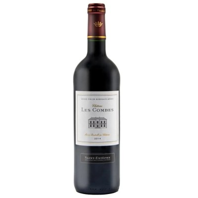 Вино Maison Bouey Chаteau Les Combes, червоне, сухе, 12,5%, 0,75 л
