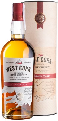 Віскі West Cork Bourbon Cask 3 уо 0.7 л 40% в тубусі