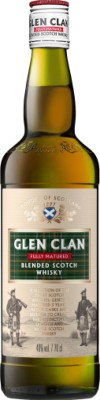 Віскі Glen Clan blended 0.7 л 40%