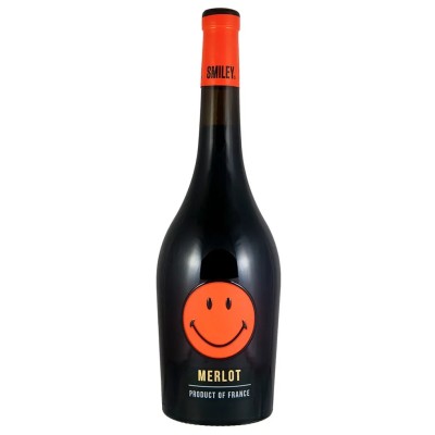 Вино Chateau de L'Orangerie Smiley Wines Merlot, червоне, сухе, 13,5%, 0,75 л