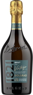 Вино ігристе 1821 Vintage Bolgrad біле брют 0.75 л 10-13.5%
