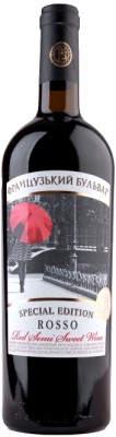 Вино Французький бульвар Rosso червоне напівсолодке 0.75 л 9.5-12%