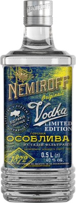 Горілка Nemiroff Особлива 0.5 л 40%