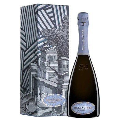 Ігристе вино Bellavista Pas Opere Franciacorta Brut, біле, брют, 12,5%, 0,75 л