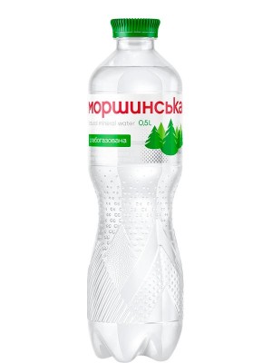 Мінеральна вода Моршинська, слабогазована 0.5л