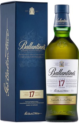 Віскі Ballantine's 17 років 0.7 л 40% у подарунковому пакованні