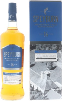 Віскі односолодове Speyburn 16 років витримки в подарунковому пакованні 1.0 л 43%