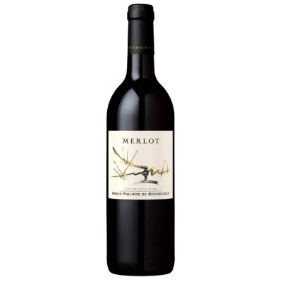 Вино Baron Philippe de Rothschild Merlot, червоне, сухе, 14%, 0,75 л