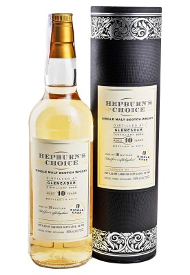Віскі Hepburn's Choice Glencadam 10 y.o. в тубусі 0.7 л