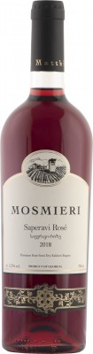 Вино Mosmieri Сапераві Розе рожеве напівсухе 0.75 л 12.5%