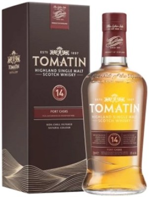 Віскі Tomatin Distillery Tomatin 14 YO (gift box) 0.7 л 46%