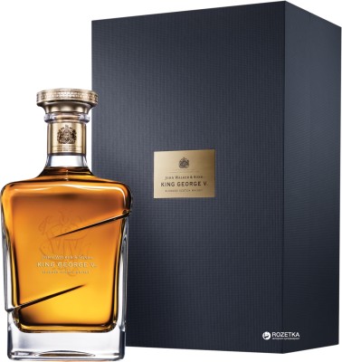 Віскі Johnnie Walker Blue label King George V витримка 25 років 0.75 л 43% в подарунковій упаковці