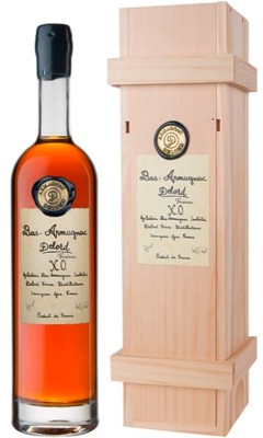 Арманіяк Delord Bas-Armagnac XO wooden box 0.7 л 40%