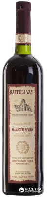 Вино Kartuli Vazi Алазанська долина червоне напівсолодке 0.75 л 11%