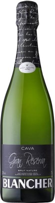 Вино біле ігристе брют натур Blancher Reserva Brut Nature 0.75 л 11.5%