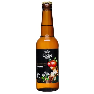 Сидр Cidre Royal Яблучний напівсолодкий, 5%, 0,33 л