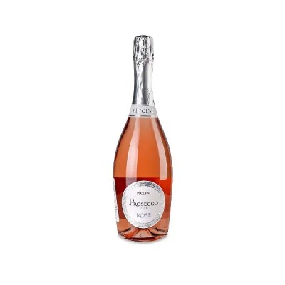 Вино ігристе Piccini Prosecco Rosato Extra Dry DOC, рожеве, 0,75 л