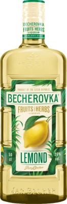 Лікерна настоянка на травах Becherovka Lemond 0.5 л 20%