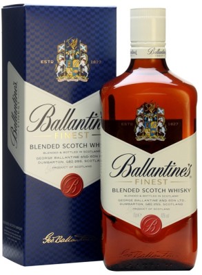 Віскі Ballantine's Finest 1 л 40% у подарунковому пакованні