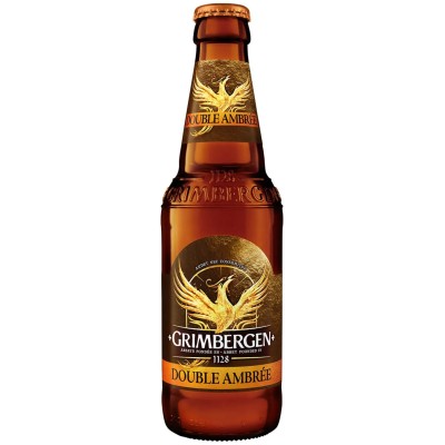 Пиво Grimbergen Double-Ambree, темне, фільтроване, 6,5%, 0,33 л