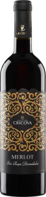 Вино Cricova Мерло Орнамент червоне напівсолодке 0.75 л 11.0-12.0%