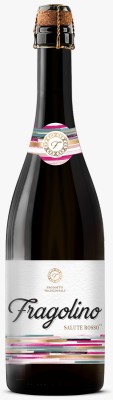 Винний напій ігристий San Martino Fragolino Salute Rosso червоний напівсолодкий 0.75 л 6-6.9%