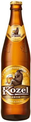 Пиво Velkopopovicky Kozel світле фільтроване 4% 0.45 л