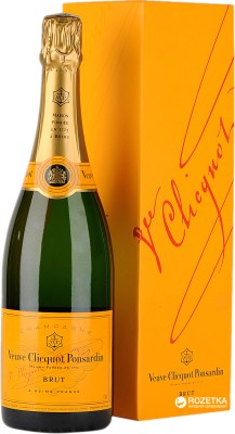 Шампанське Veuve Clicquot Ponsandin Brut біле брют 0.75 л 12% в подарунковій упаковці