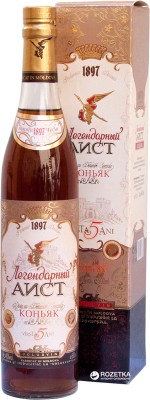 Коньяк Дивін Colusvin Легендарний Лелека 0.5 л 40%